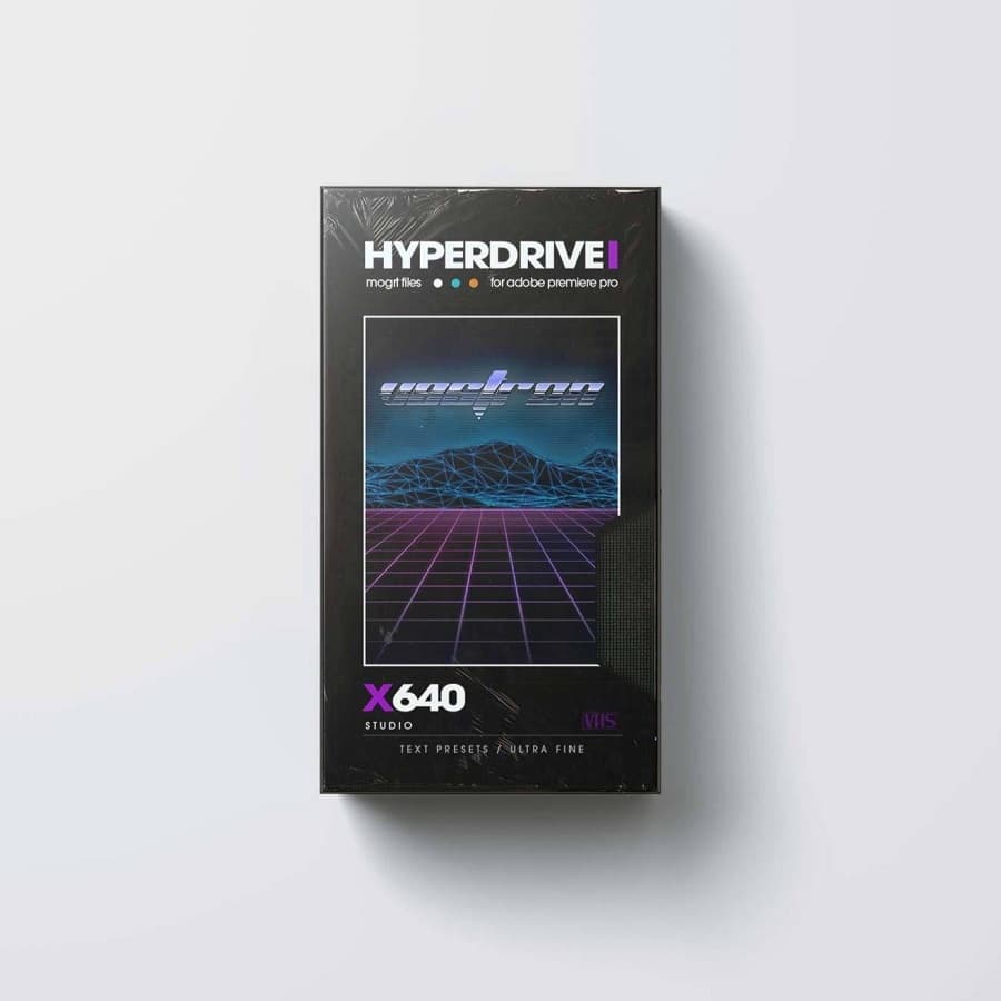640 Studio – Hyperdrive Retro Text Emulator