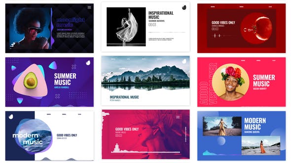 Audio Visualizations Pack – After Effects Template (26988854)