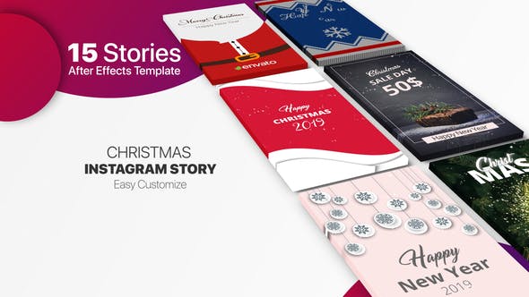After Effects Template - Christmas Instagram Story (23036974)