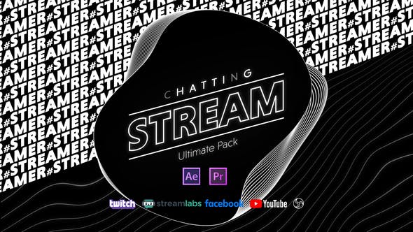 After Effects Template - Stream Chatting Pack (28982239)