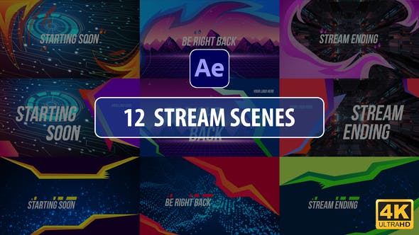 After Effects Template - Stream Scenes | After Effects (29301552)