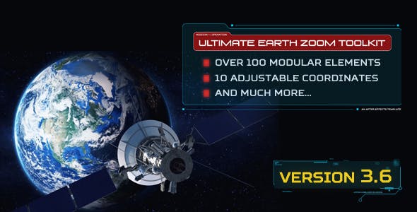 After Effects Template - Ultimate Earth Zoom Toolkit (10354880)