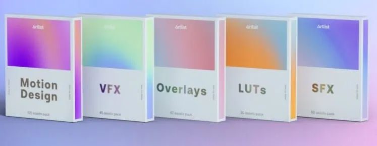 Artgrid & Artlist – 250+ Creative Assets – Creator Pack