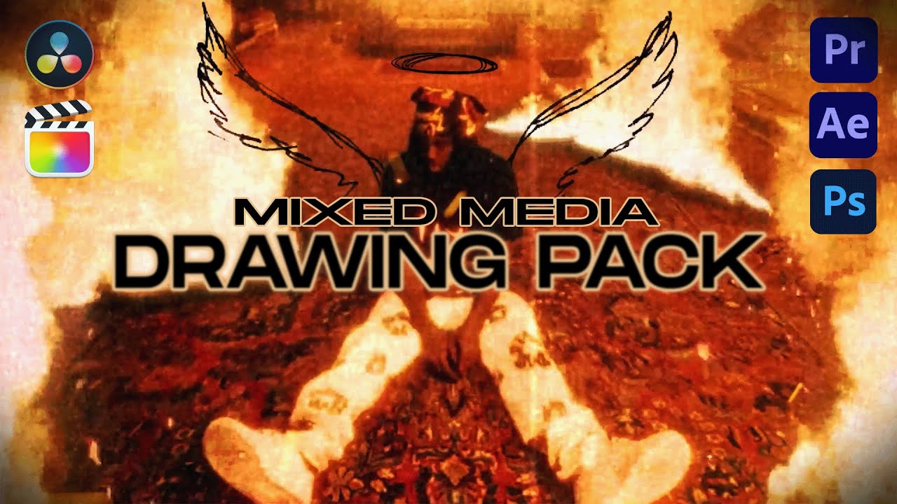 Creative Flow – Mixed Media Drawing Pack