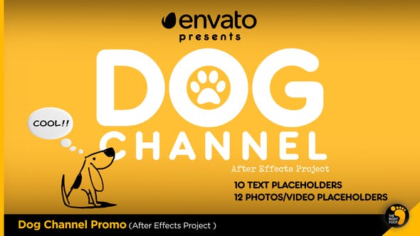 Dog Channel Broadcast Pack Videohive 23759634
