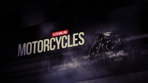 Garage – Broadcast Pack Videohive – After Effects Template (23472141)