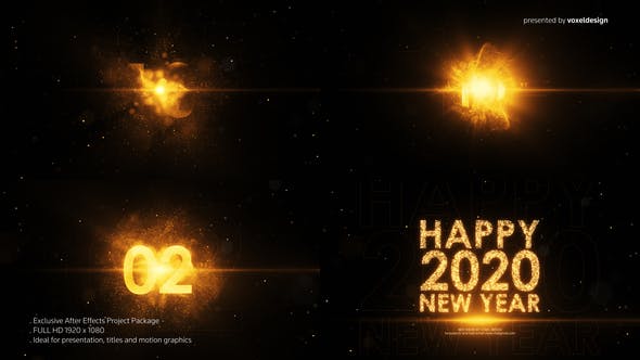 Happy New Year Countdown Videohive – After Effects Template (25346984)