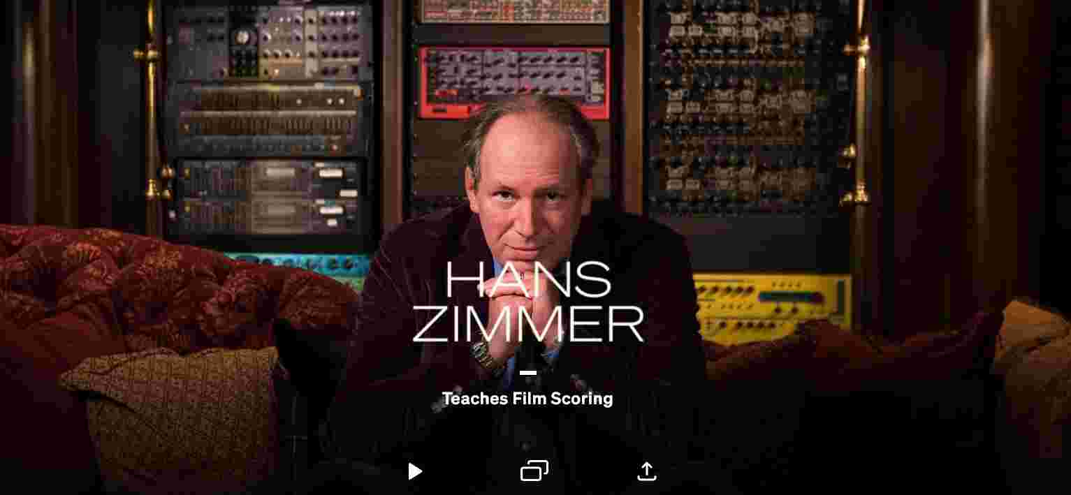MasterClass – Hans Zimmer Teaches Film Scoring Classes
