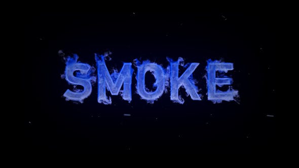 Smoke Text Fx – After Effects Template (31150045)