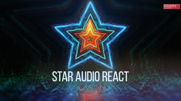 Star Audio React Music Visualizer – After Effects Template (24581800)