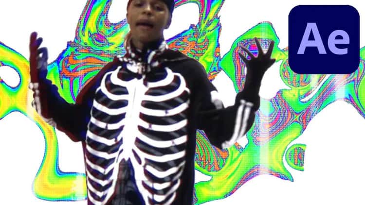 TINY TAPES – CRAZY COLORFUL LIQUID WARP EFFECT PROJECT FILE