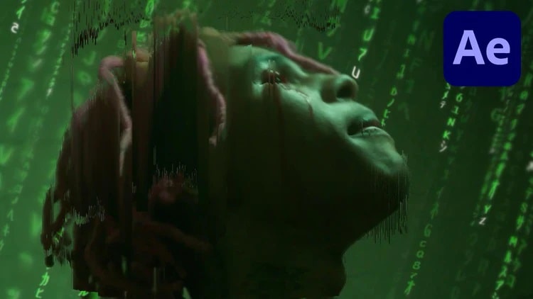 TINY TAPES – CRAZY GLITCHED MATRIX CODE EFFECT