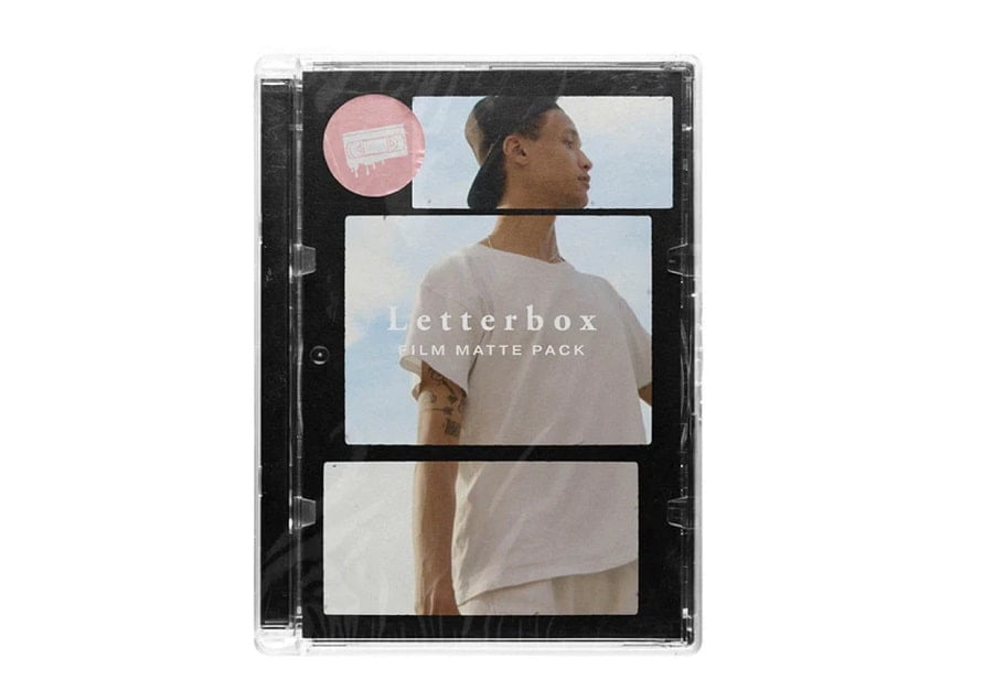 Video Milkshake – LETTERBOX FILM MATTE PACK – Pro 4K