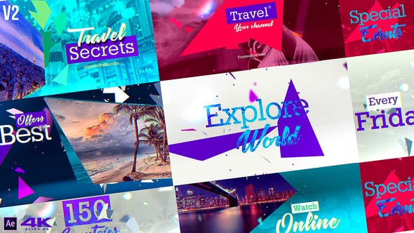Videohive 20406345 Travel Multifunction Broadcast Pack v2 Updated