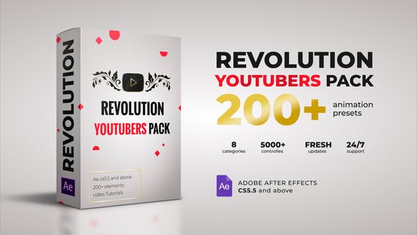 Videohive 27209829 Revolution Youtubers Pack