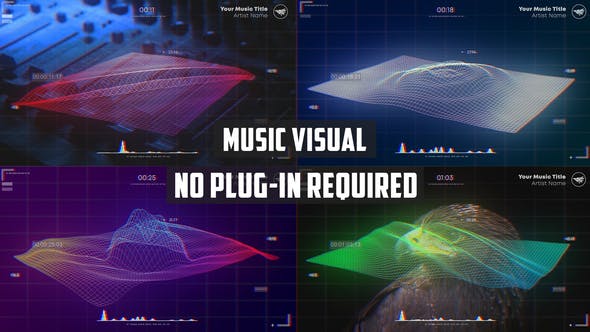 Videohive 27544136 Wave Music Visualizer