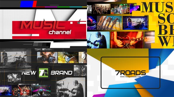 Videohive 28046052 Music Channel – YouTube