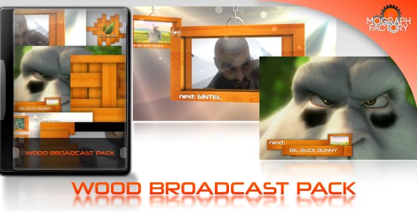 Videohive 4632508 Wood Broadcast Pack