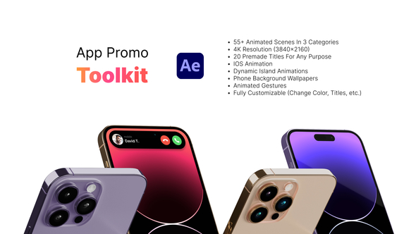 VideoHive App Promo Toolkit || Phone 15 Pro 44292368