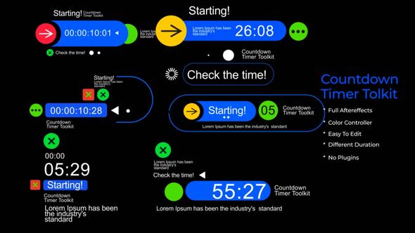 VideoHive Countdown Timer Toolkit V39 59752881