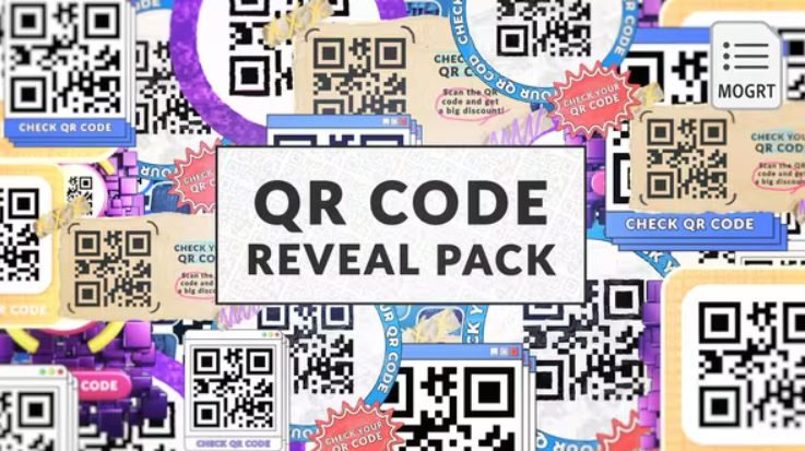 Videohive QR Code Reveal Pack – MOGRT