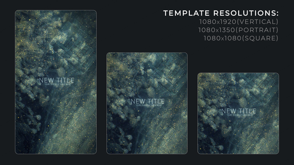 VideoHive The Galaxy Ink Vertical Movie Trailer 58856893