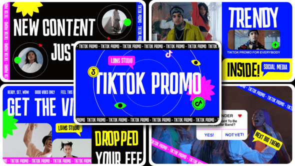 Videohive TikTok Promo After Effect