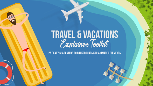 VideoHive Travel & Vacations Explainer Toolkit 17339134