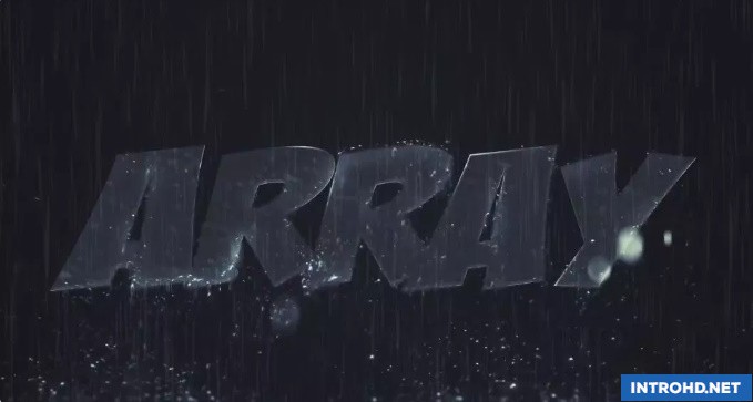 Water Logo – Motionarray