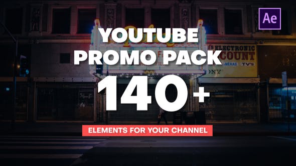 YouTube Promo Pack – After Effects Template (28464988)
